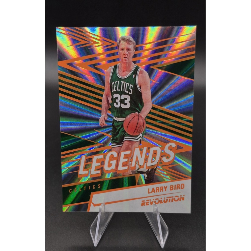 2024-25 Panini Revolution Larry Bird #159 Legends Sunburst‎ /75 Boston Celtics